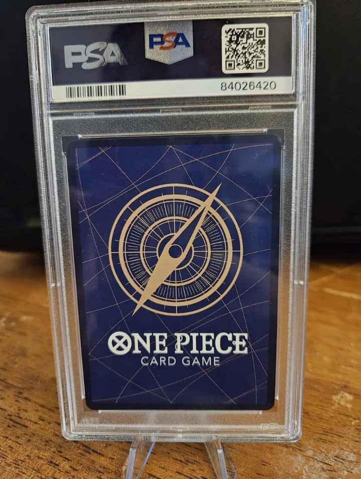 2023 One Piece OP05 Manga Alternate Art #119 Monkey D Luffy PSA 10