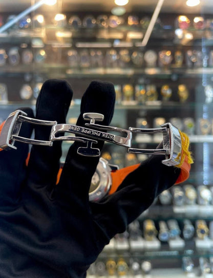 Patek Philippe Aquanaut Chronograph – Orange Rubber Strap