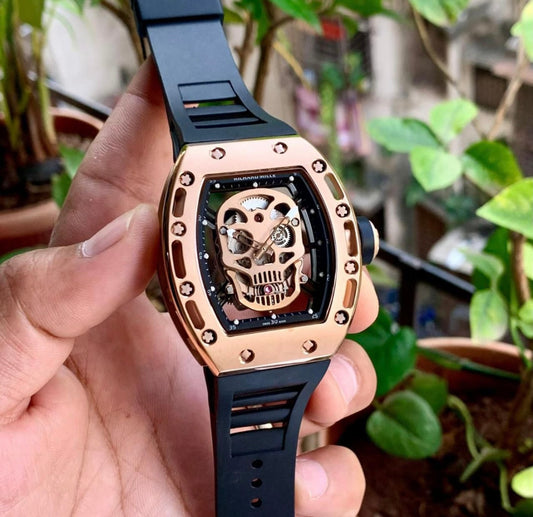 Richard Mille RM 052 Skull Tourbillon – Rose Gold