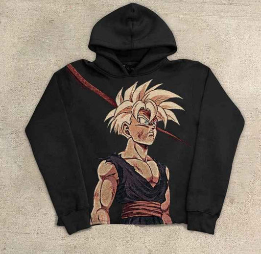 [VERY RARE] The Goat Teen Gohan SSJ2 Hoodie | Rare Finds Fits