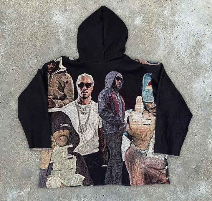 [VERY RARE] Tapestry Future Hendrix Mixtape Pluto Hoodie | Rare Finds Fits