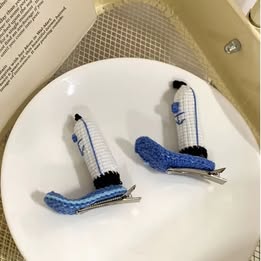 SpongeBob's Krusty Krab Staff Hat Hair Clip