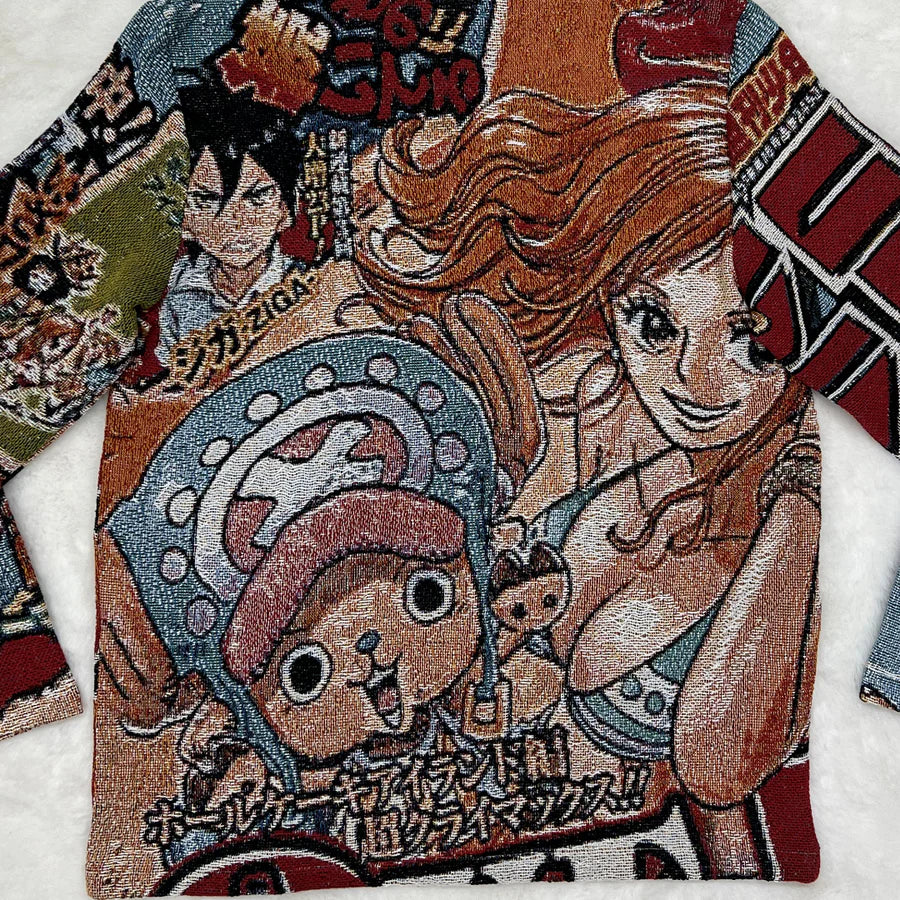 [VERY RARE] Tapestry Luffy & The Straw-Hat Crew | Rare Finds Fits