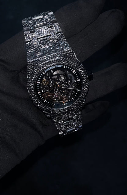 💎⌚️41MM SWISS AP Moissanite Diamond Japanese AP [Diamond Tester Approved] ⌚️💎