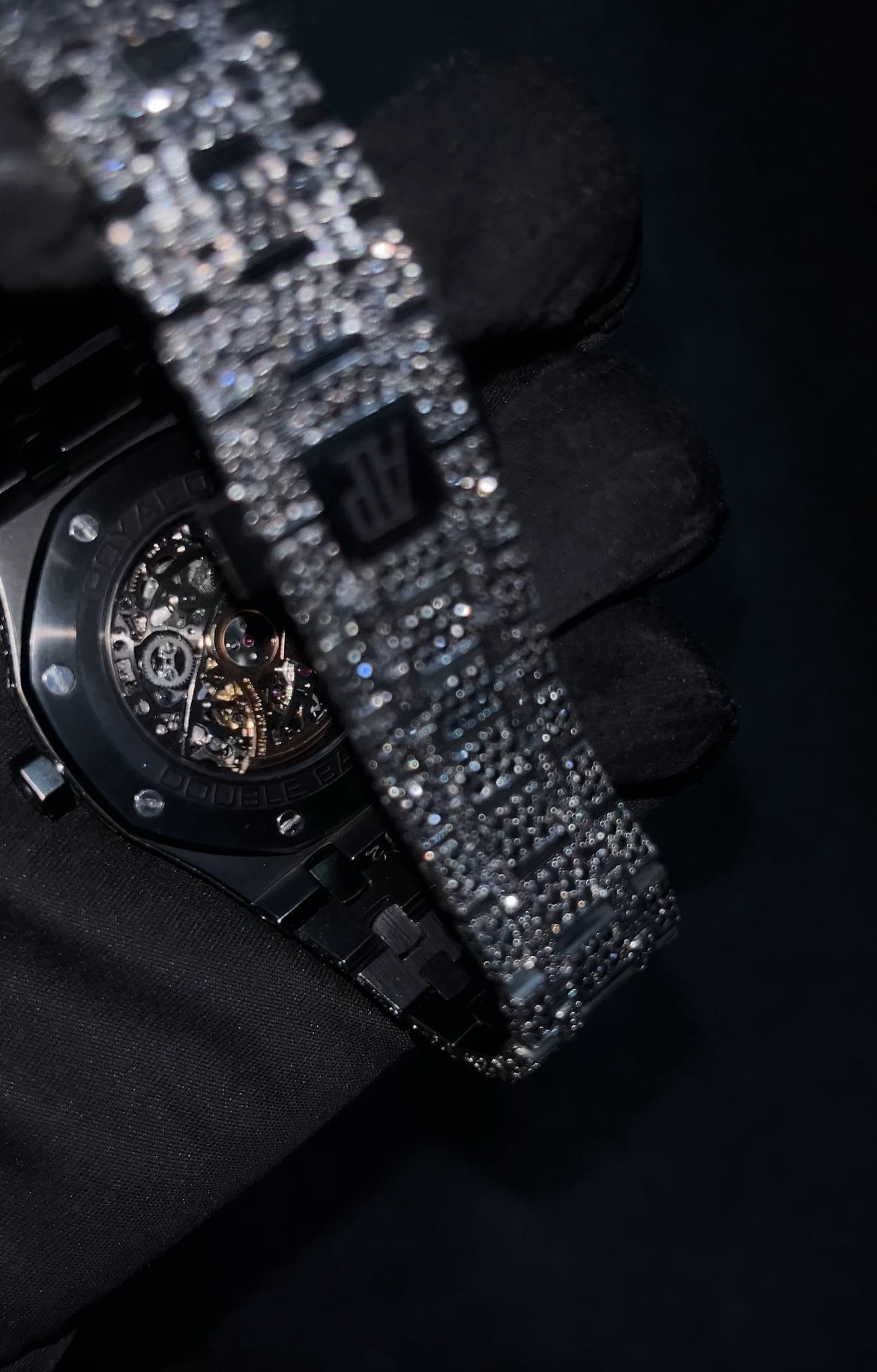 💎⌚️41MM SWISS AP Moissanite Diamond Japanese AP [Diamond Tester Approved] ⌚️💎