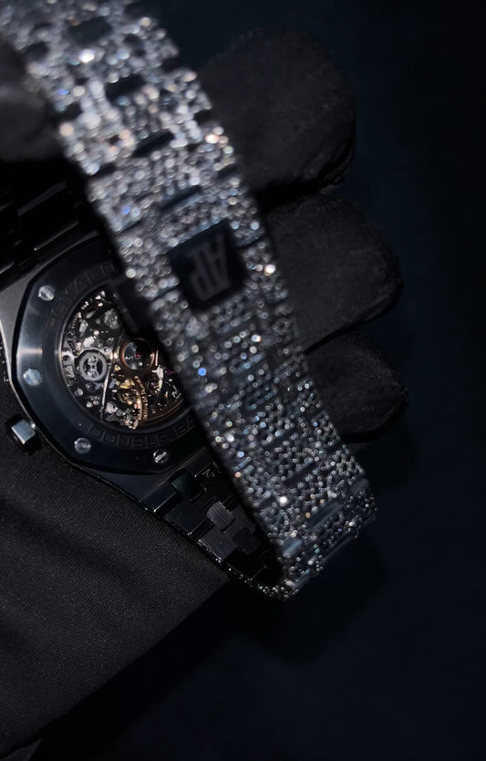 💎⌚️41MM SWISS AP Moissanite Diamond Japanese AP [Diamond Tester Approved] ⌚️💎