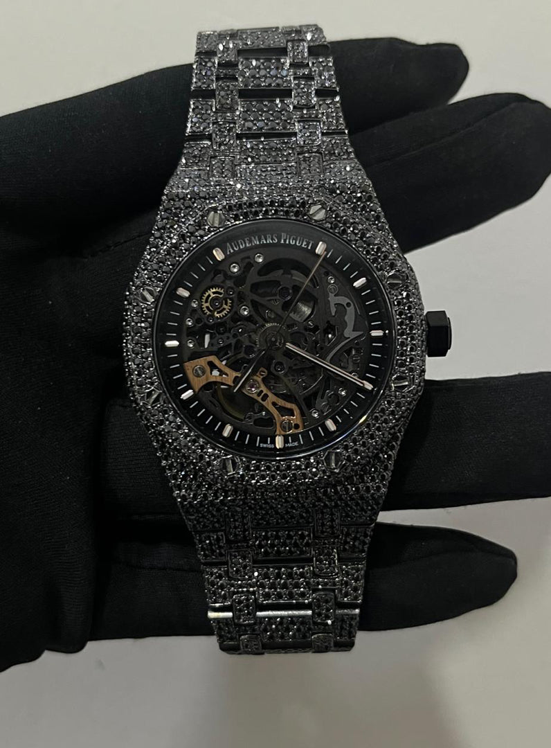 💎⌚️41MM SWISS AP Moissanite Diamond Japanese AP [Diamond Tester Approved] ⌚️💎