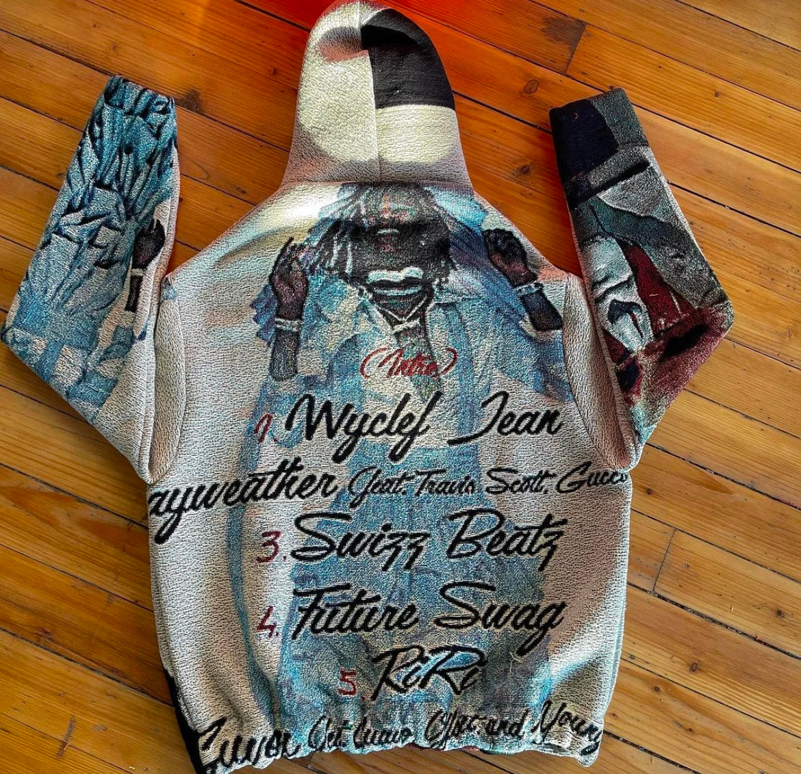 [VERY RARE] Tapestry Young Thug Hoodie | Rare Finds Fits