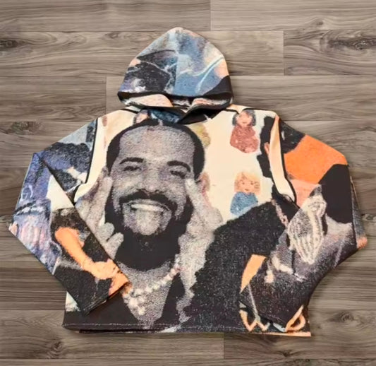 [VERY RARE] Tapestry Drizzy Drake Hoodie | Rare Finds Fits