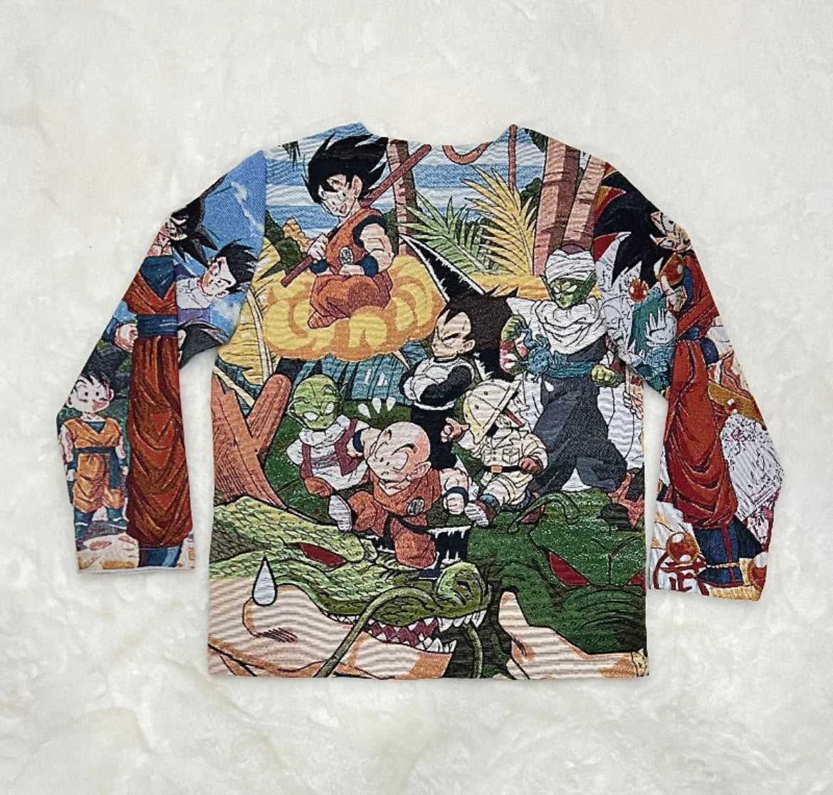 [VERY RARE] Tapestry Goku Mid Sweater | Rare Finds Fits