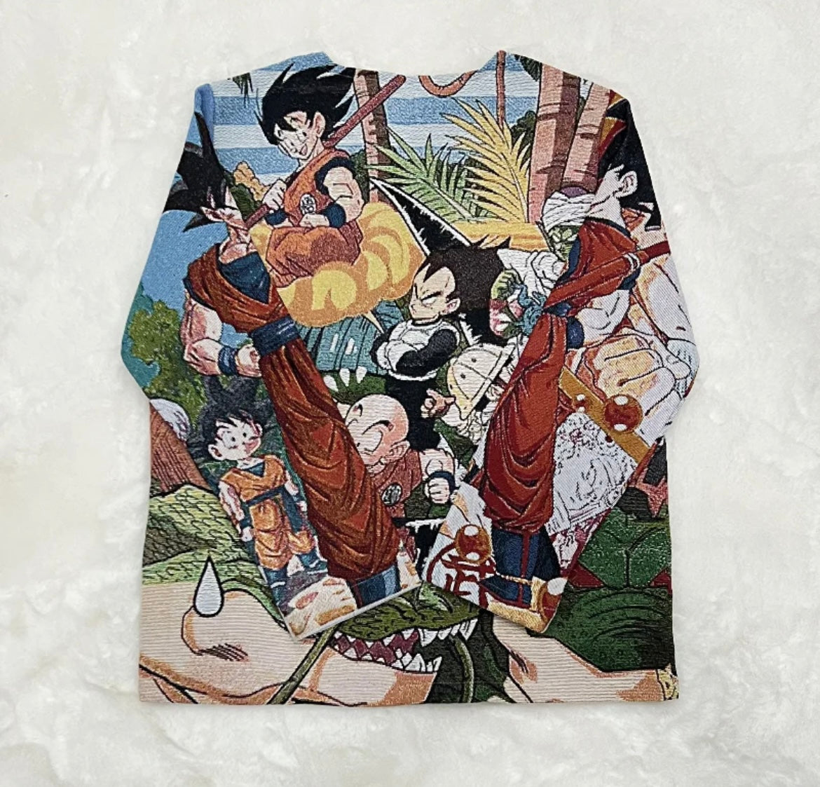 [VERY RARE] Tapestry Goku Mid Sweater | Rare Finds Fits