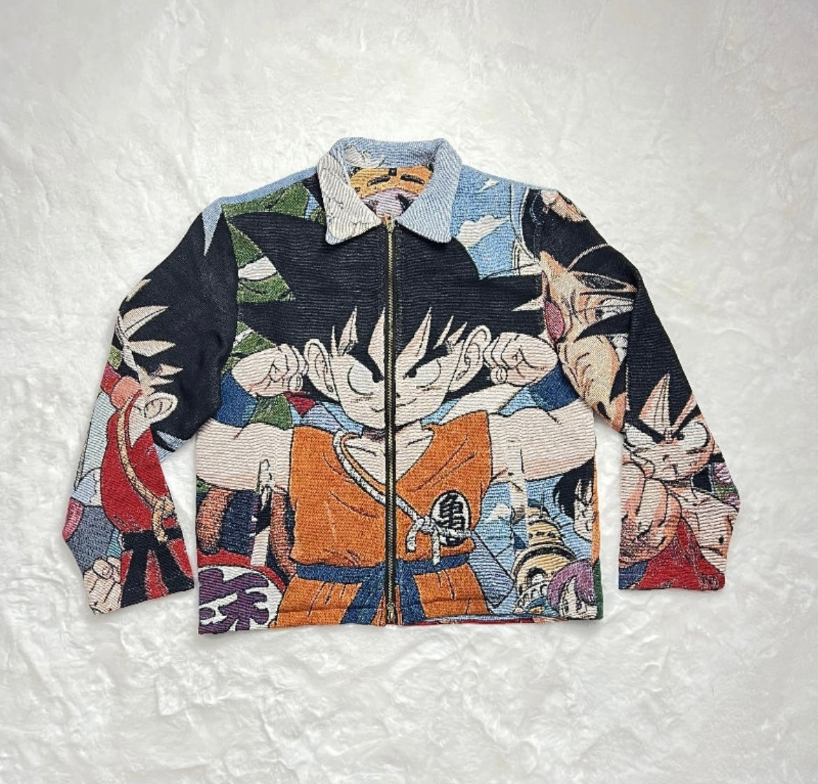 [VERY RARE] Tapestry Kid Goku Jacket | Rare Finds Fits