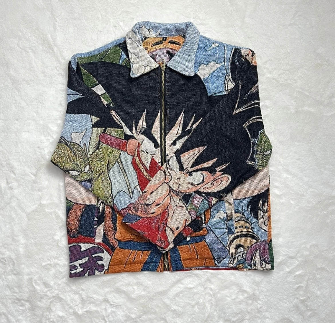 [VERY RARE] Tapestry Kid Goku Jacket | Rare Finds Fits