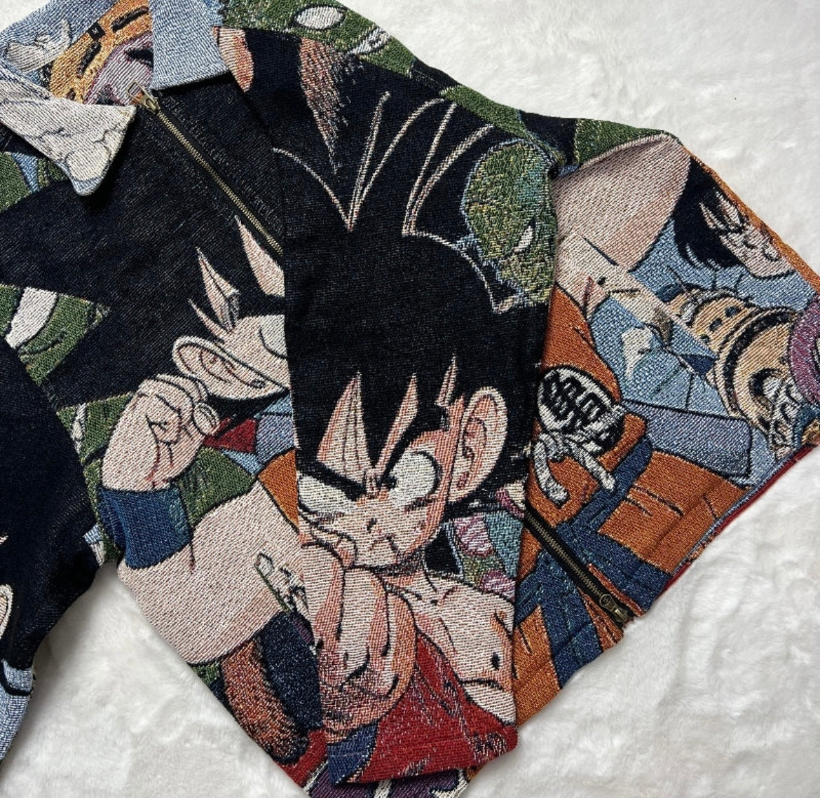 [VERY RARE] Tapestry Kid Goku Jacket | Rare Finds Fits