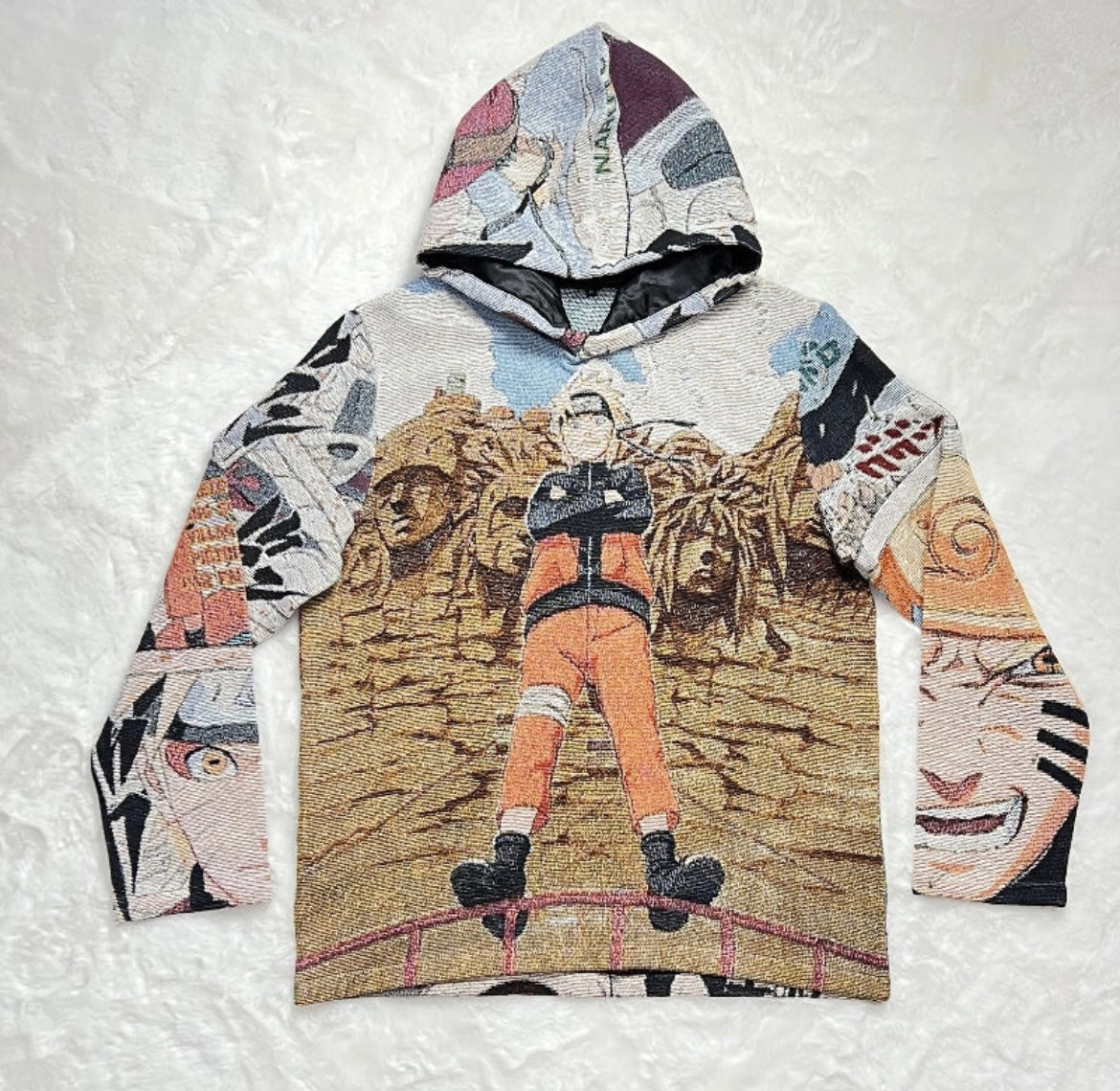 [VERY RARE] Tapestry Nine-Tales Hoodie | Rare Finds Fits