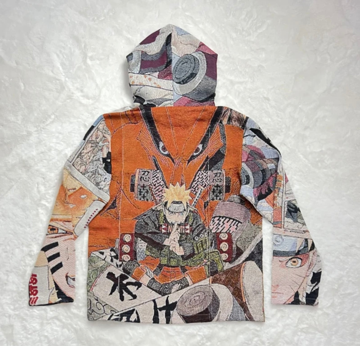 [VERY RARE] Tapestry Nine-Tales Hoodie | Rare Finds Fits