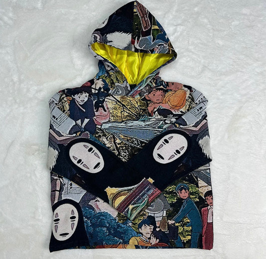 [VERY RARE] Tapestry NoFace Hoodie | Rare Finds Fits