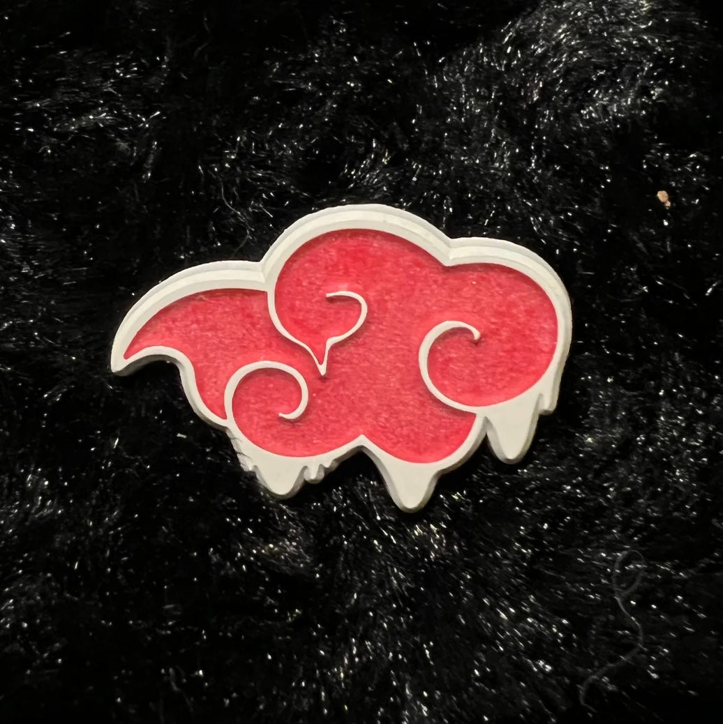 [VERY RARE] Akatsuki Cloud Pin | Rare Finds Fits