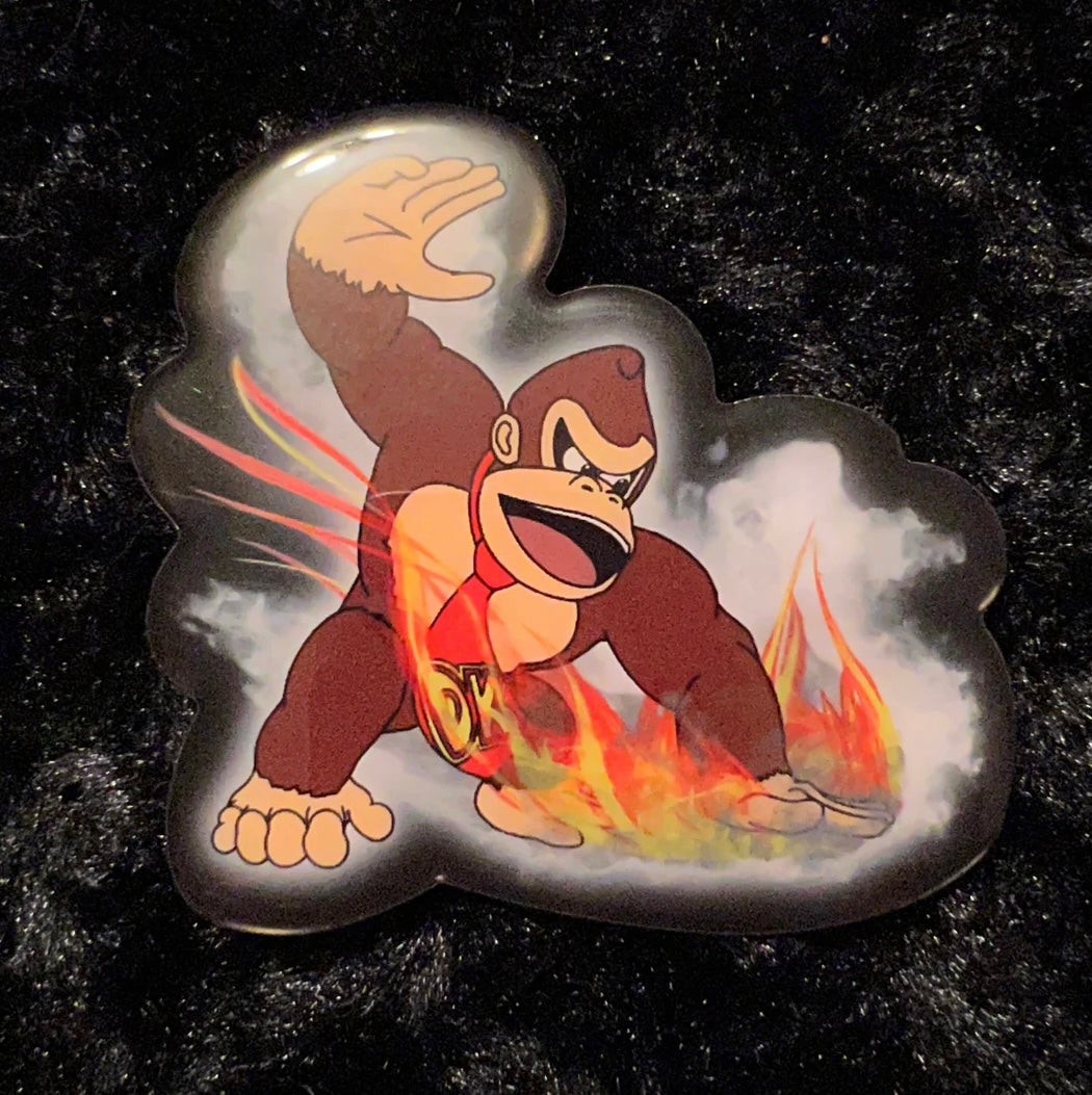 [VERY RARE] Donkey Kong Down B Pin | Rare Finds Fits