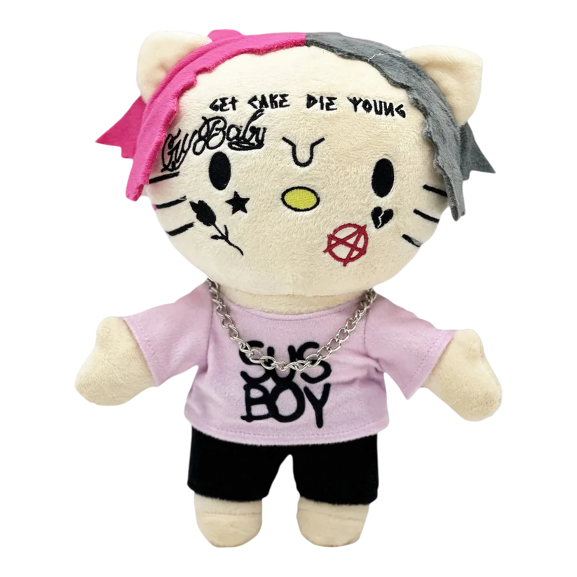 Lil Peep Hello x Kitty Plush | RAREFindsFits