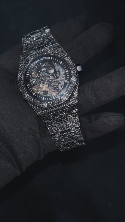 💎⌚️41MM SWISS AP Moissanite Diamond Japanese AP [Diamond Tester Approved] ⌚️💎